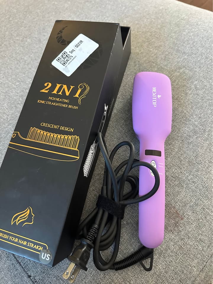 Ionic straightener brush - photo 3
