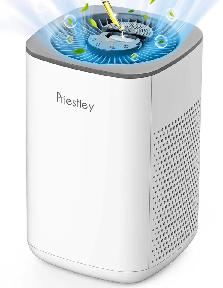 Priestley 3-in-1 HEPA Air Purifier + Essential Oil Diffuser