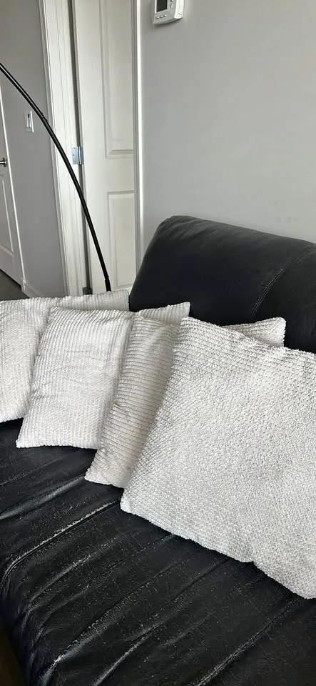 Set of 4 throw pillows