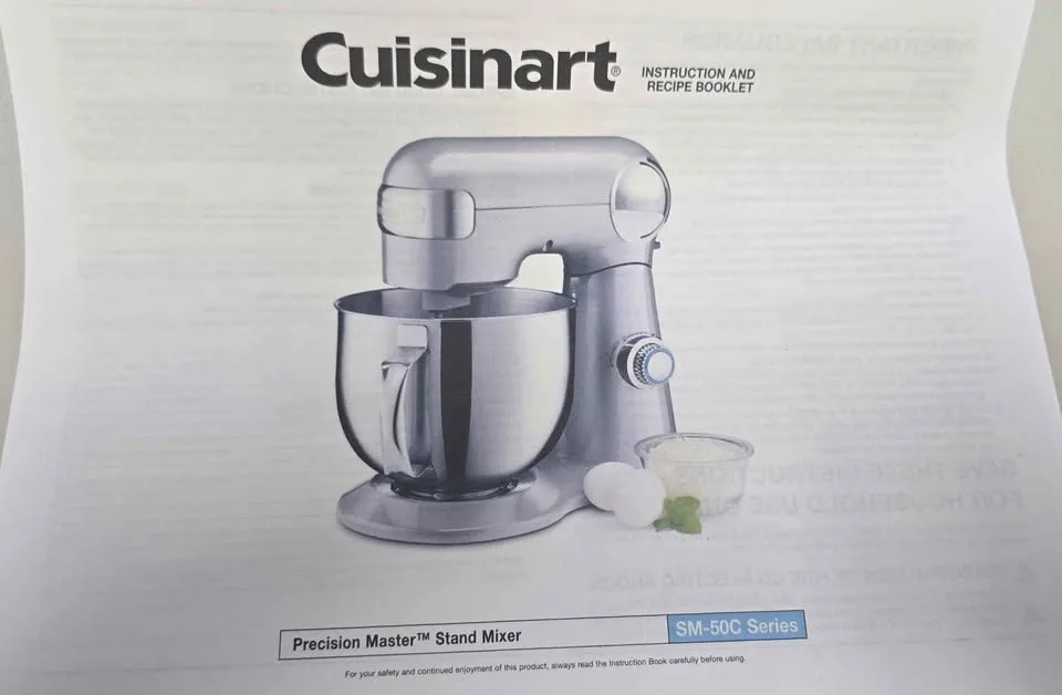 Cuisinart Stand Mixer 5.5 Quart 500watts image indicator(2)