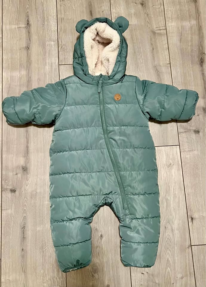 Baby snowsuit, 2-4M