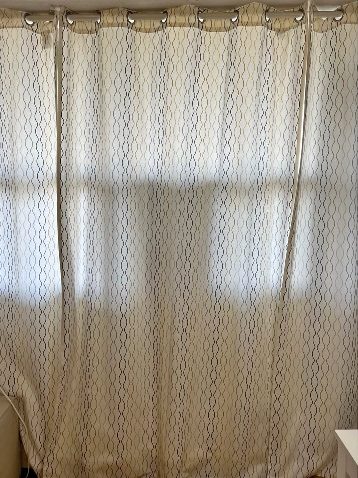 4 pieces of IKEA curtains