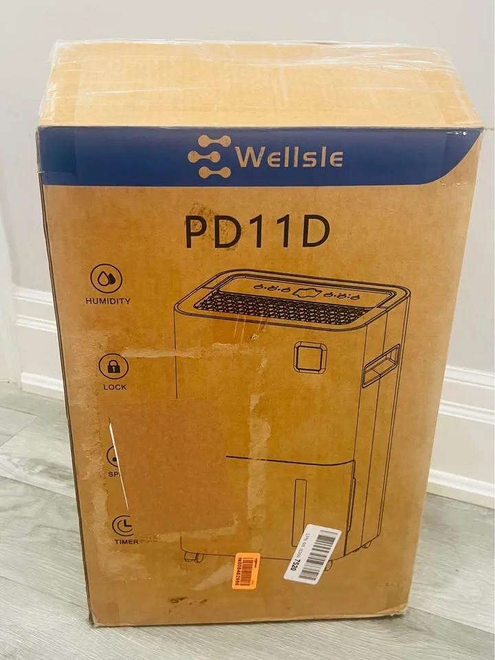 Wellsle Dehumidifier 50 Pint w/ Smart Humidity Control image indicator(10)