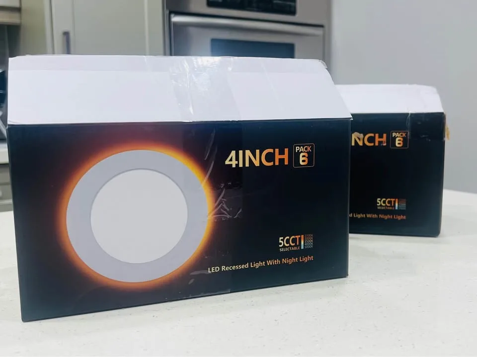 Togalonn LED Pot Lights 4 Inch Recessed with Night Light image indicator(8)