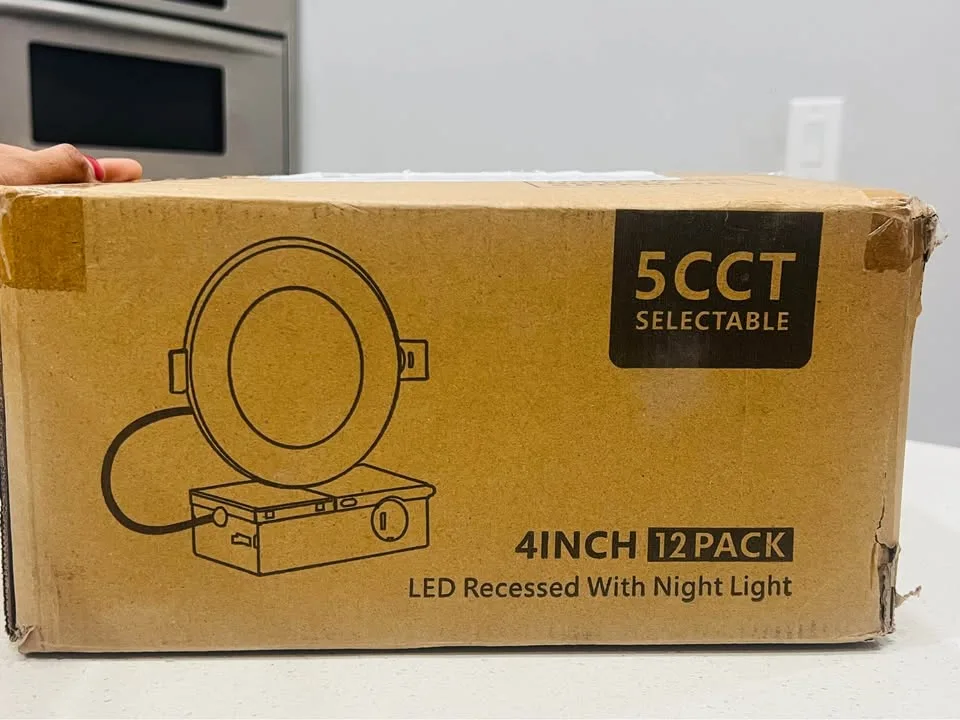 Togalonn LED Pot Lights 4 Inch Recessed with Night Light image indicator(9)