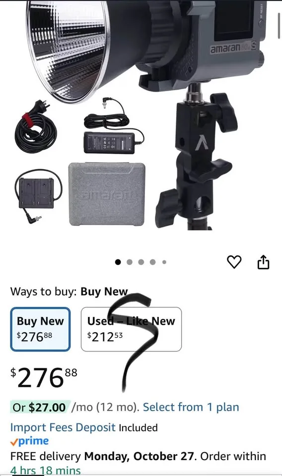 Aputure Amaran 60D S LED Video Light image indicator(2)