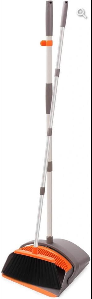 (New) Upright Broom & Dustpan Set - photo 2