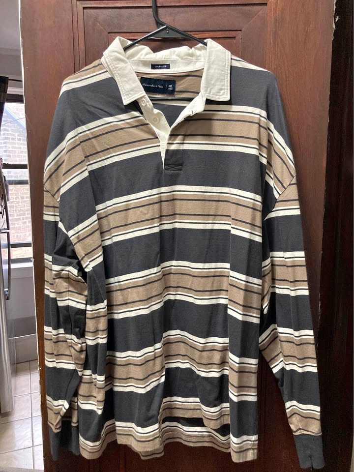 Abercrombie & Fitch long sleeve polo