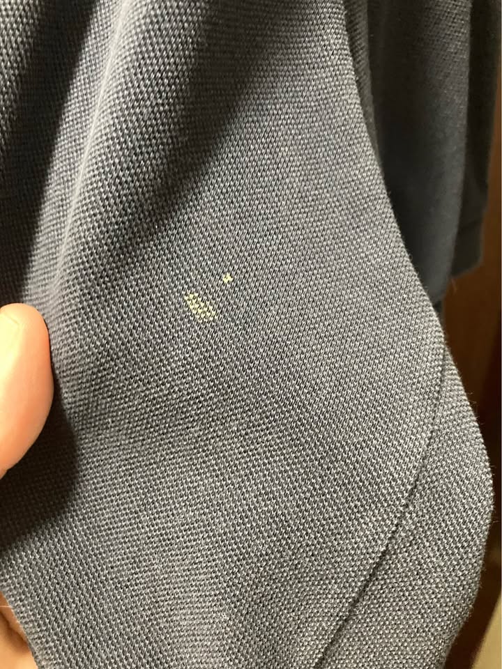 Navy Lacoste polo size 7 - photo 4