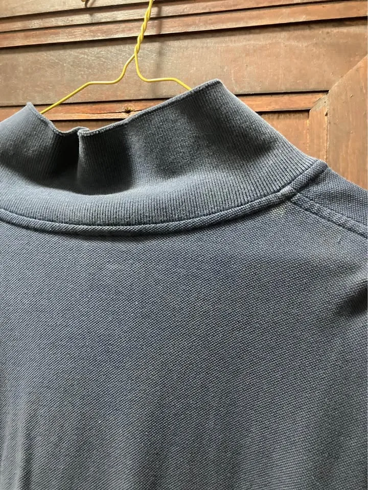 Navy Lacoste polo size 7 image indicator(6)