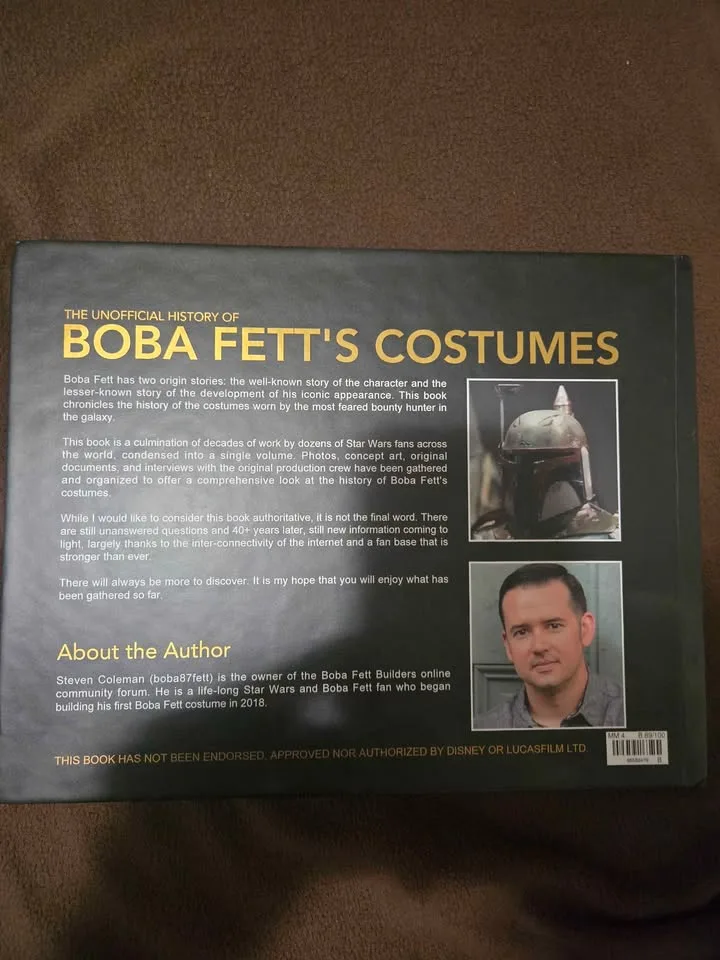 The Unofficial History of Boba Fett's Costumes Hardcover Book image indicator(3)