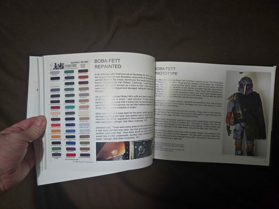 The Unofficial History of Boba Fett's Costumes Hardcover Book - photo 4