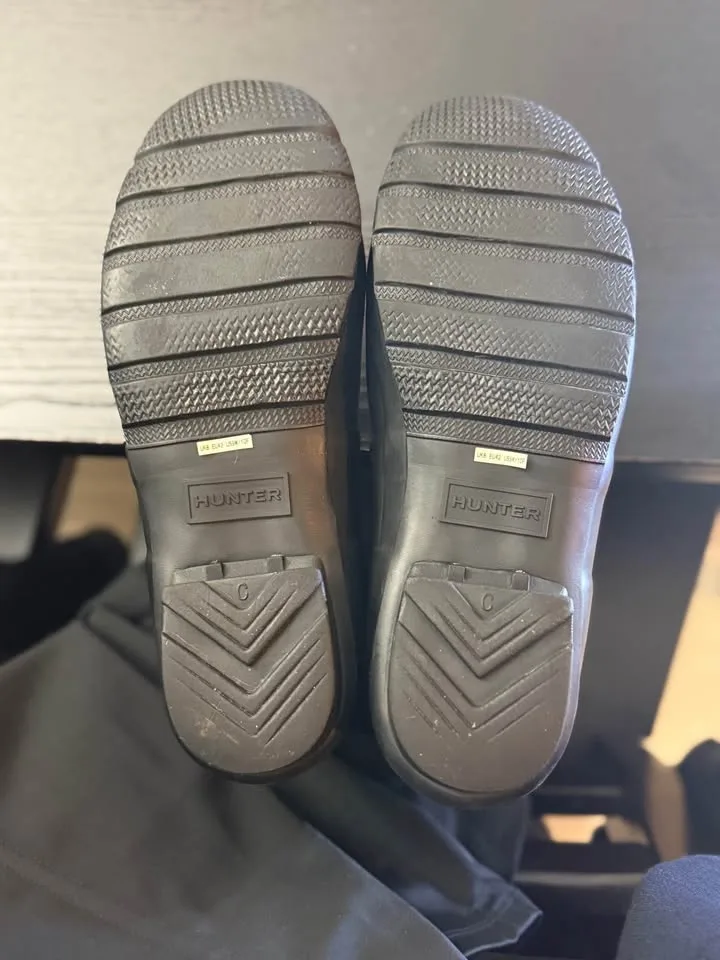 Hunter Tall Rain Boots - Black - Size 9 image indicator(4)