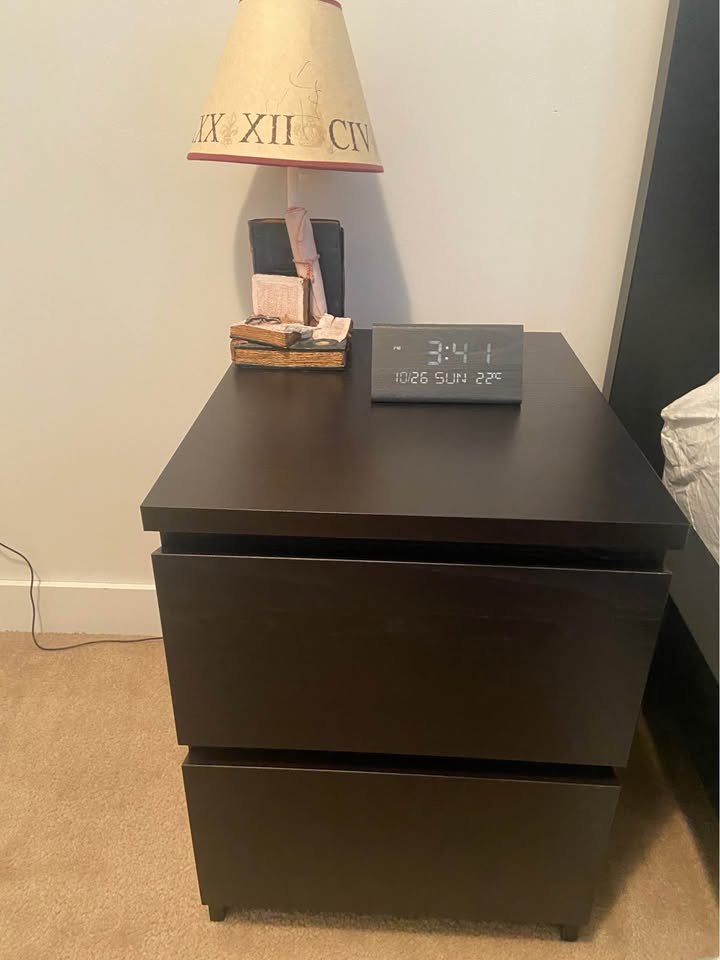 Wooden Digital Alarm Clock - photo 2
