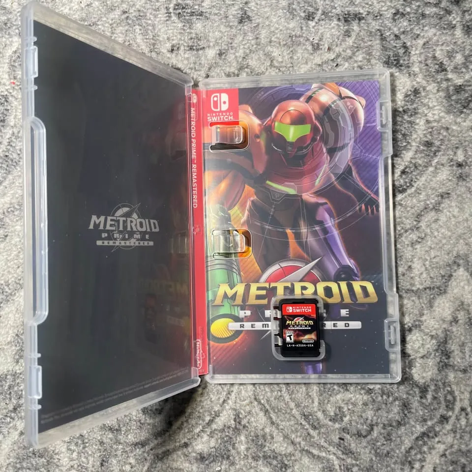 Jeu Nintendo Switch Metroid Prime Remastered Game. Teen ESRB. RE image indicator(3)
