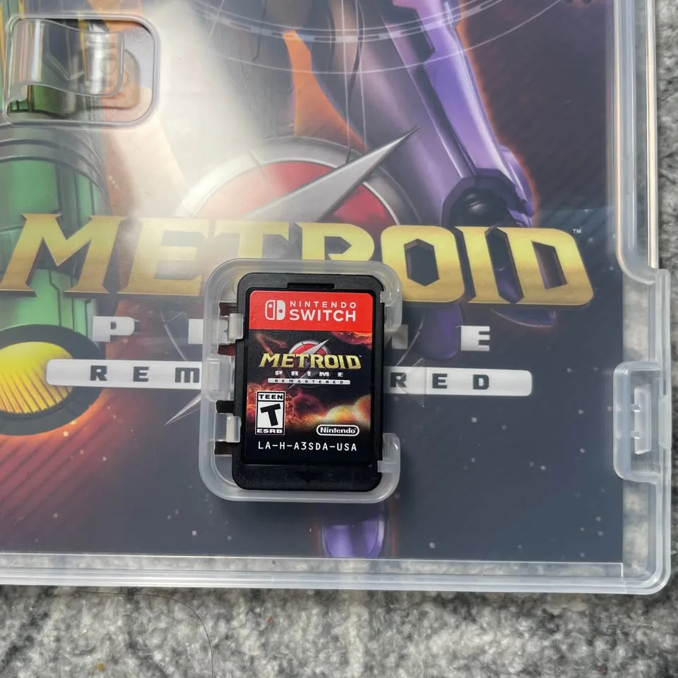 Jeu Nintendo Switch Metroid Prime Remastered Game. Teen ESRB. RE image indicator(4)