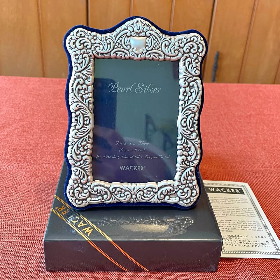 Silver Plated Antique Photo Frame
