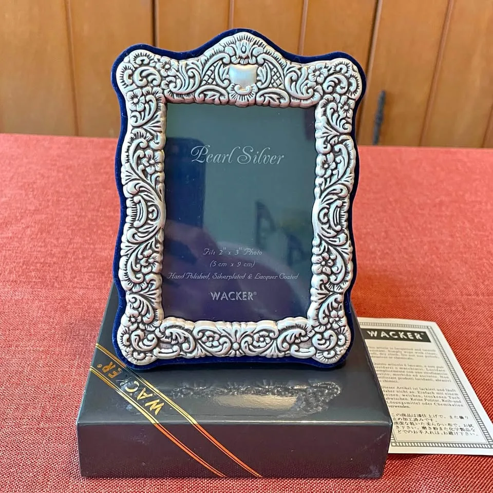 Silver Plated Antique Photo Frame thumbnail