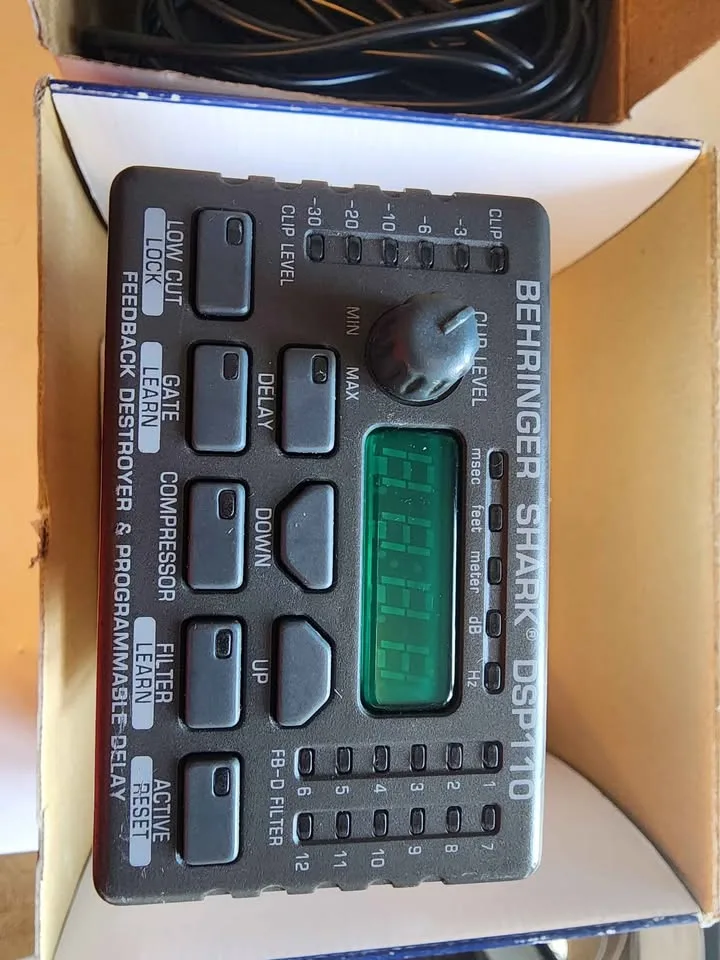 Behringer Shark DSP-110 image indicator(2)