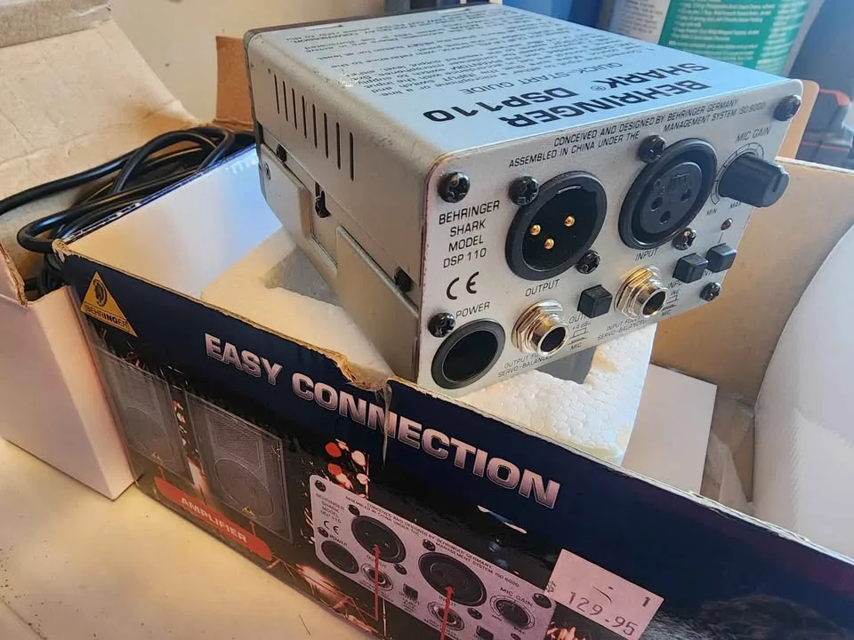 Behringer Shark DSP-110 image indicator(4)