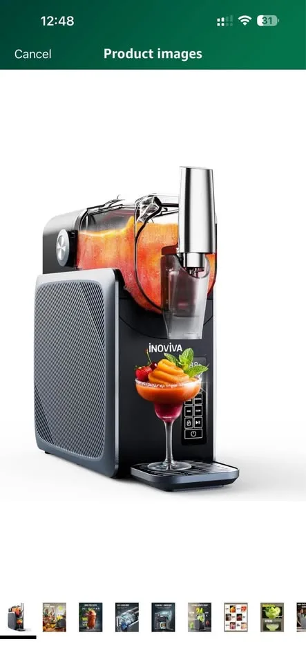 Slushy Machine, INOVIVA S1.2 No Ice Needed image indicator(2)