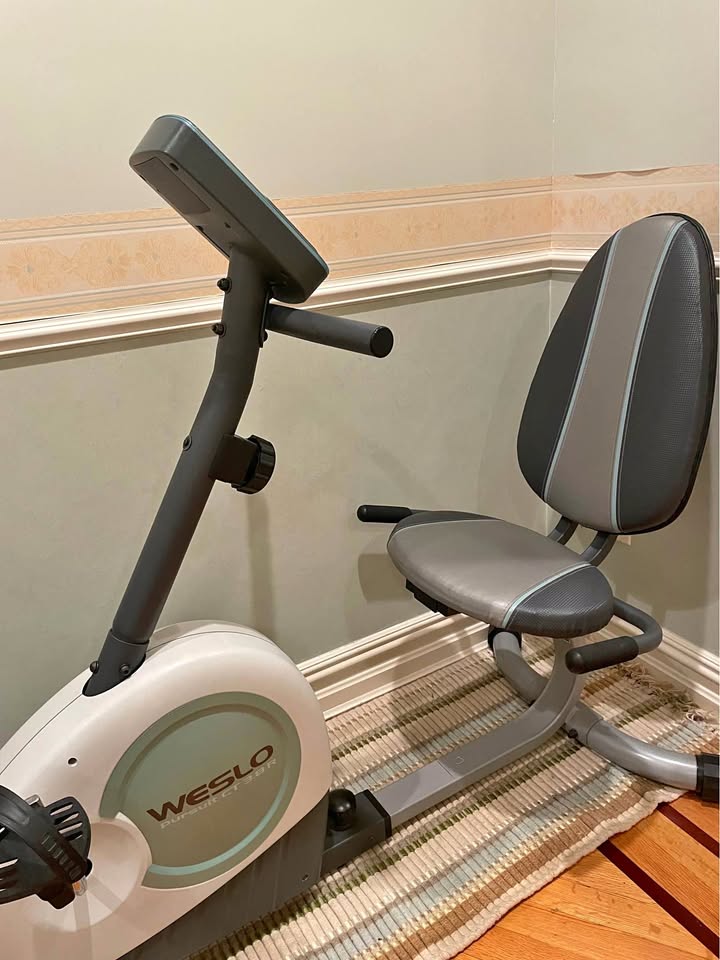 Weslo Pursuit Recumbent Stationary Bike – Quiet & Smooth