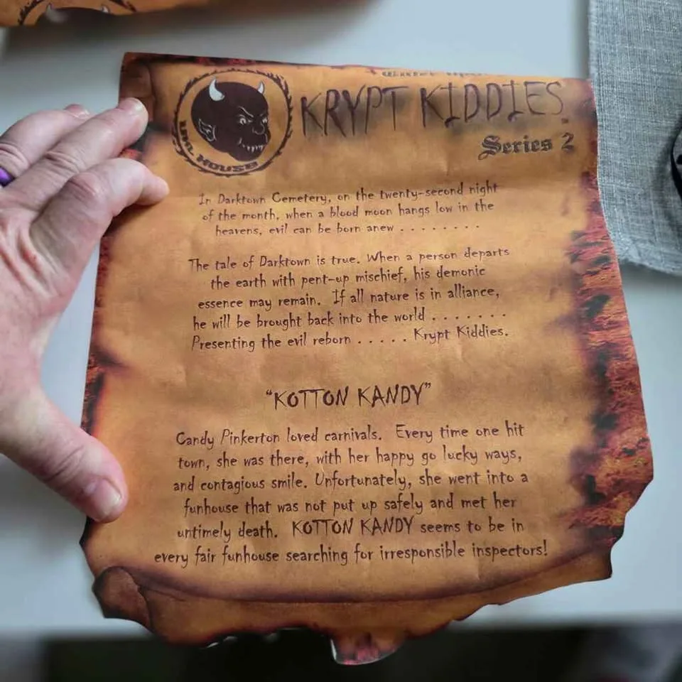 Krypt Kiddies - Kotton Kandy One of the rare original Series 1 image indicator(2)