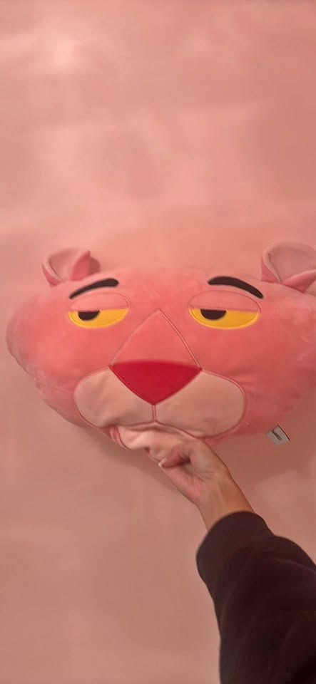 Pink Panther throw pillow