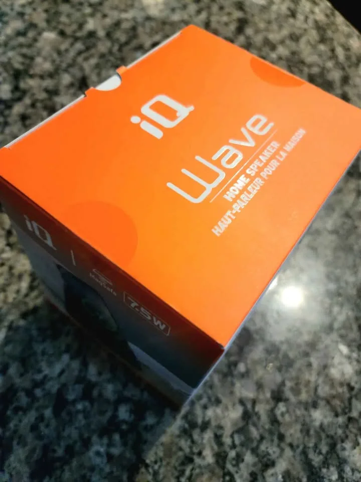 IQ Wave Home Speaker and Wireless Charger (Brand New) image indicator(3)