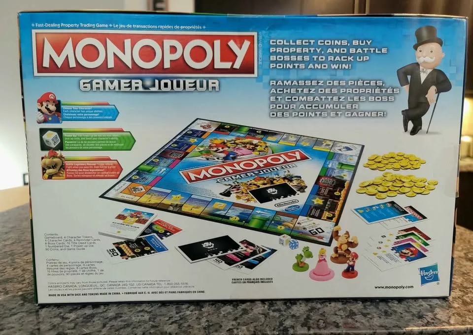 Hasbro Monopoly Gamer Super Mario (Brand New, Never Opened) image indicator(2)
