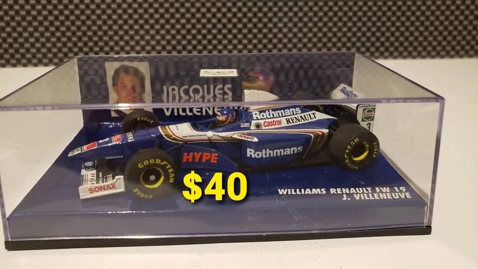 1/43 Minichamps diecast,, Villeneuve collection image indicator(5)