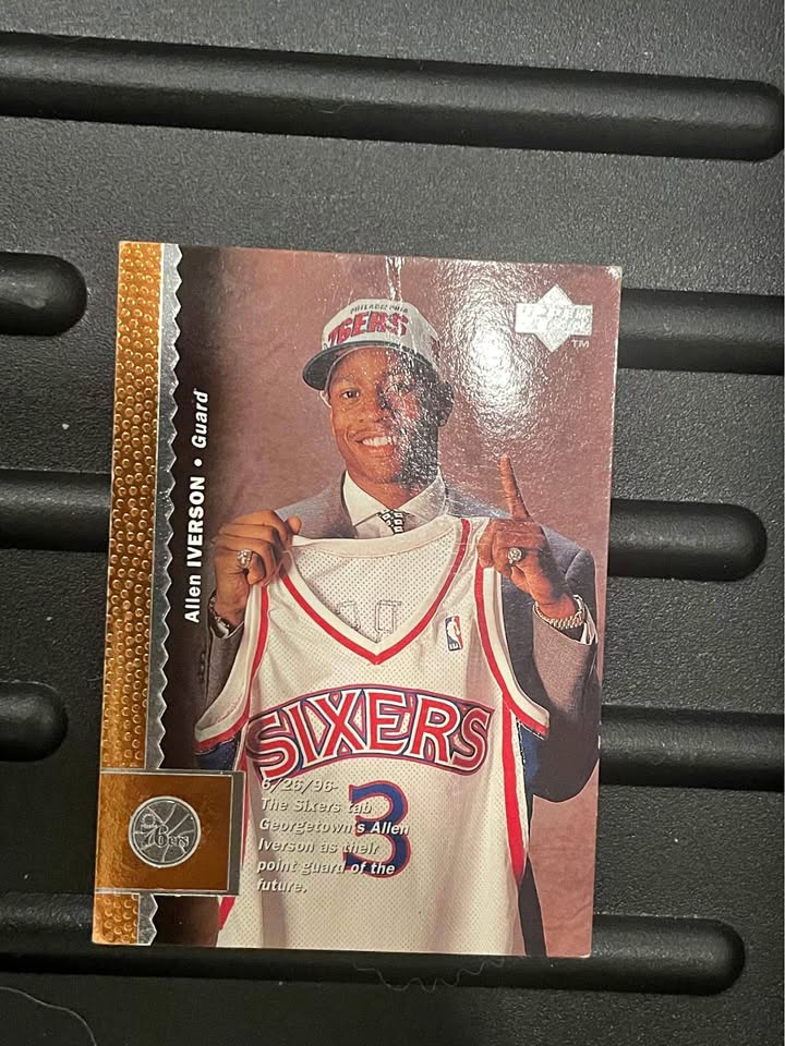 Allen Iverson Rookie Card - Upper Deck