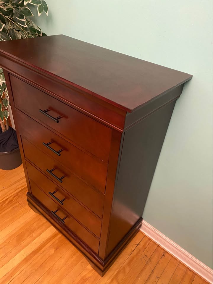FREE DELIVERY: Tall Modern Dresser $250 (HRM) - photo 2