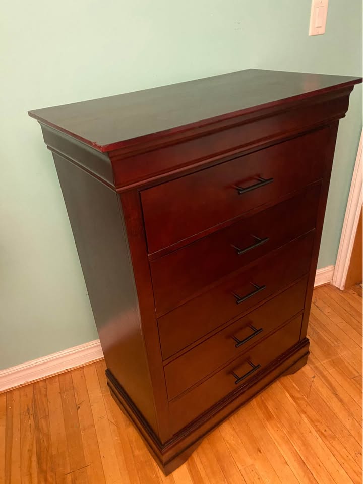FREE DELIVERY: Tall Modern Dresser $250 (HRM) - photo 3