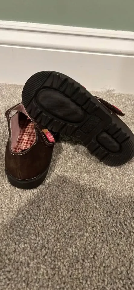 Circo toddler size 9 Mary Jane suede leather shoes image indicator(3)