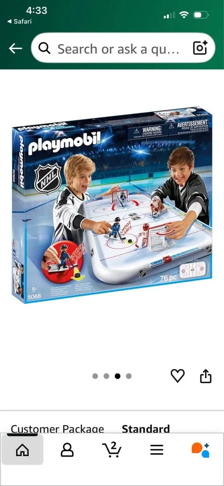 Playmobil Hockey rink with extras image indicator(3)