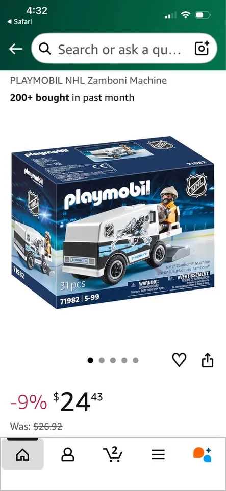 Playmobil Hockey rink with extras image indicator(5)
