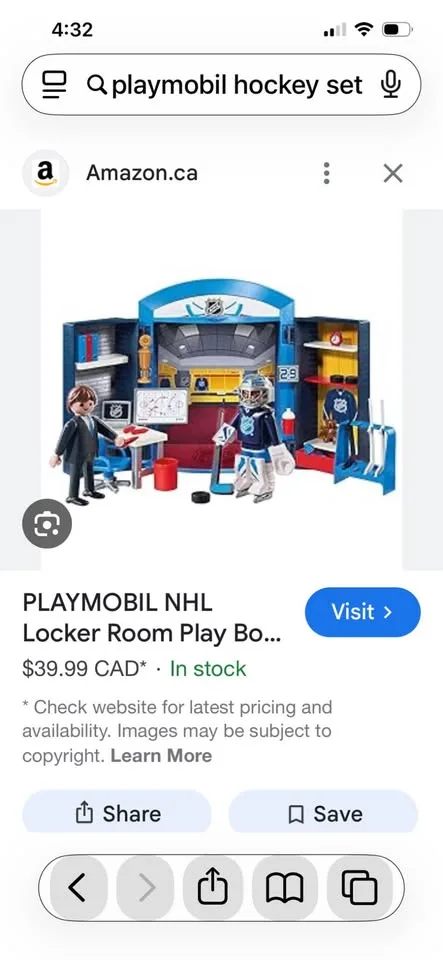 Playmobil Hockey rink with extras image indicator(6)