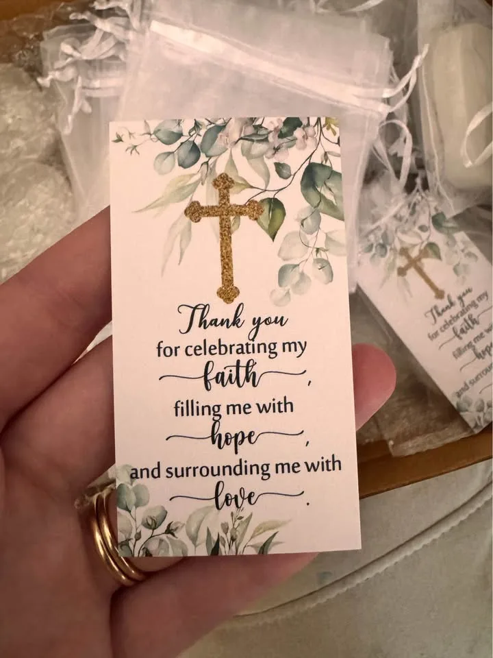 Baptism/ baby shower Party Favors for Guests image indicator(3)