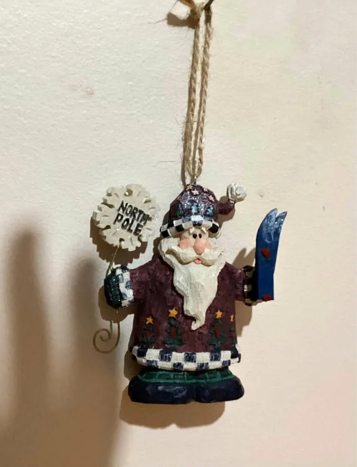 Santa ornament thumbnail
