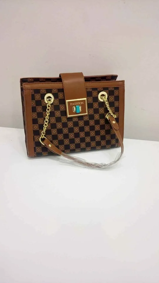 Brown Fashion Handbag