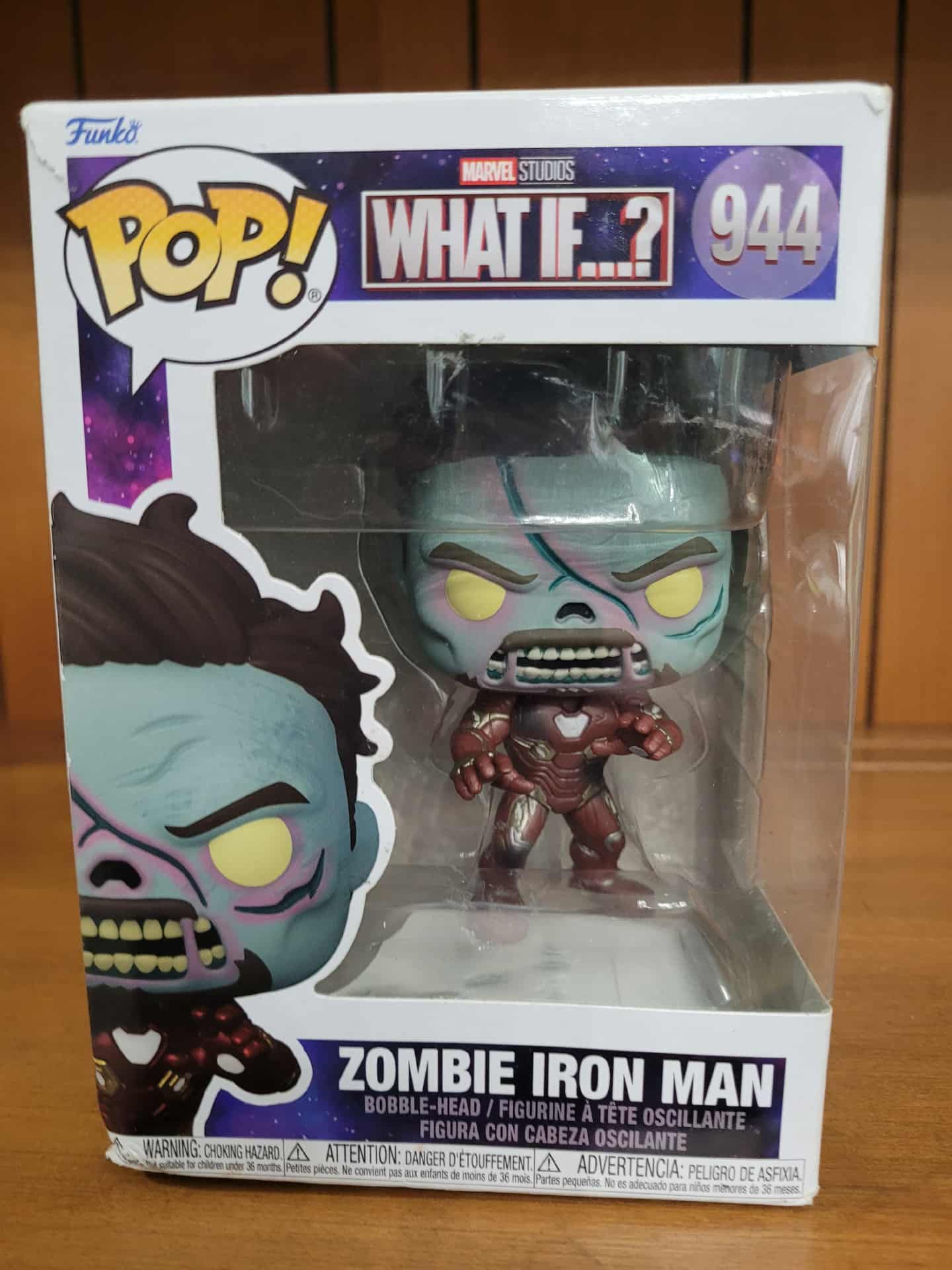 Marvel Comics Funko Pop What If? Zombie Iron Man - NIB