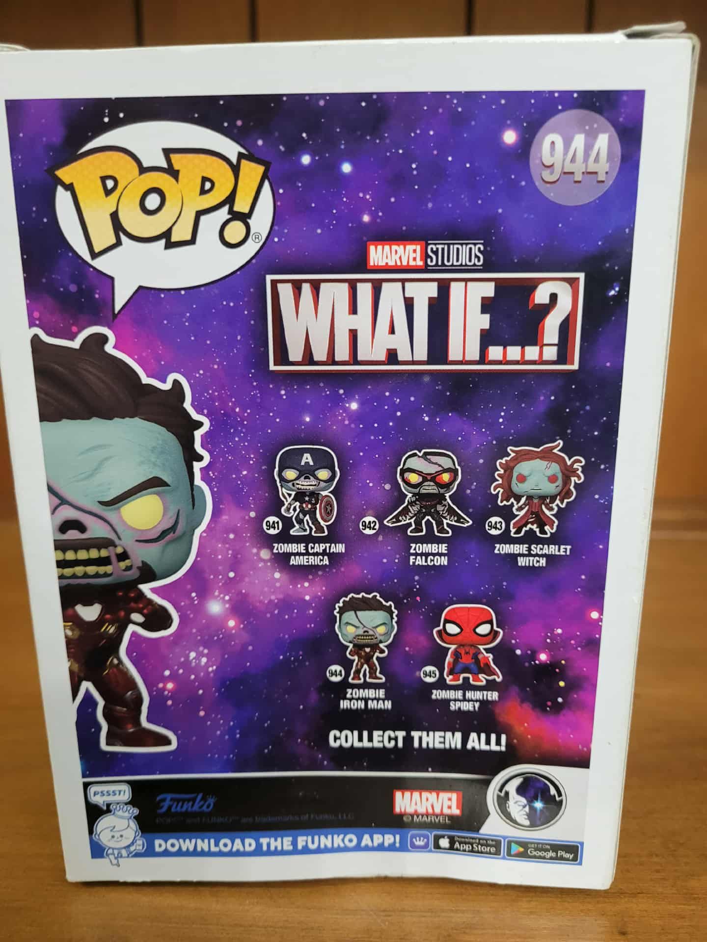 Marvel Comics Funko Pop What If? Zombie Iron Man - NIB - photo 2