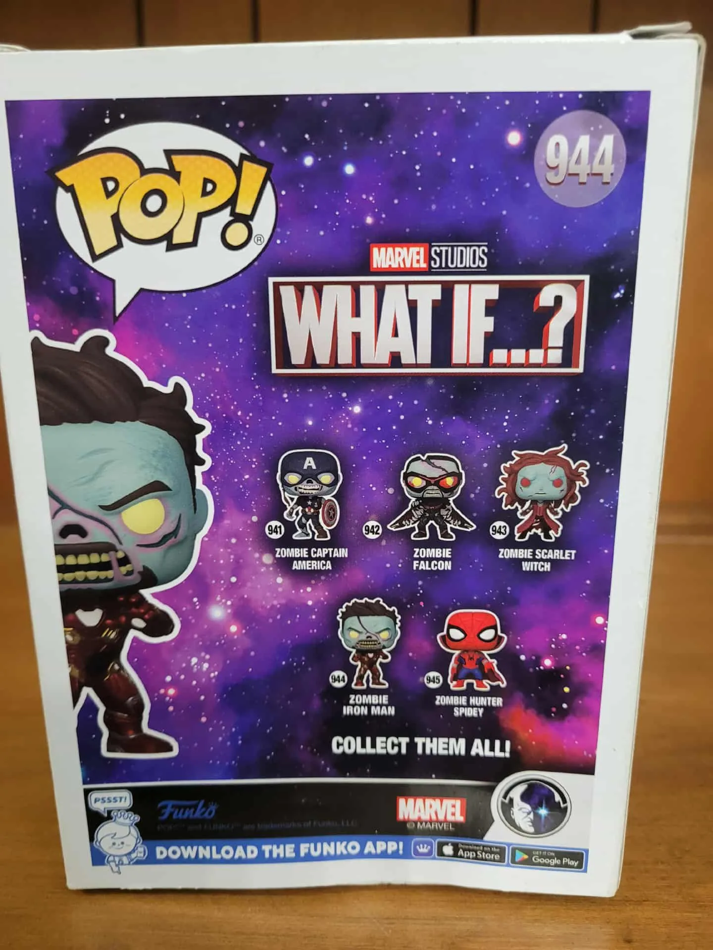 Marvel Comics Funko Pop What If? Zombie Iron Man - NIB image indicator(2)