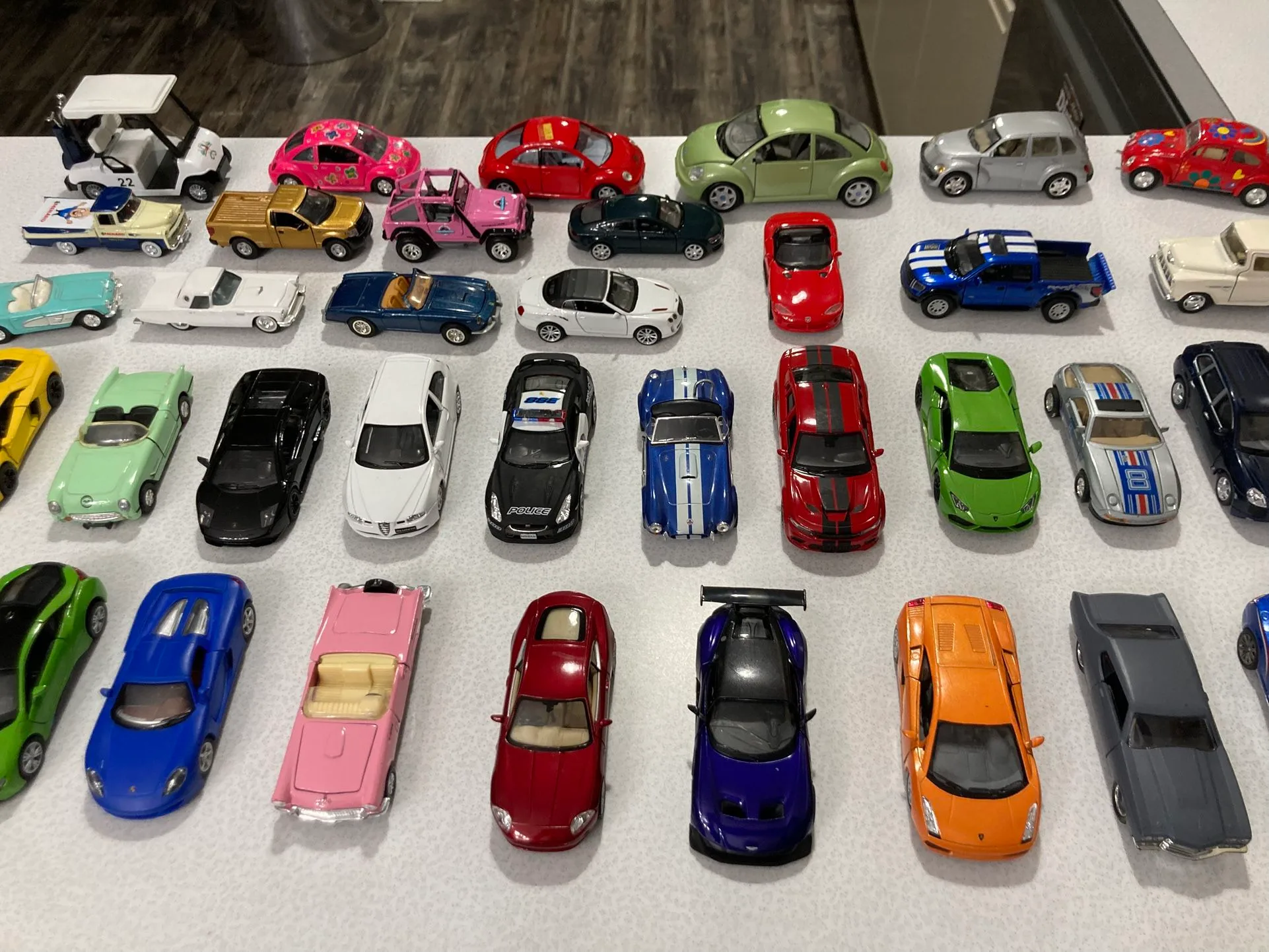 Lot Of 44 Die Cast Toy Cars Trucks Muscle Super Hyper Vintage image indicator(4)