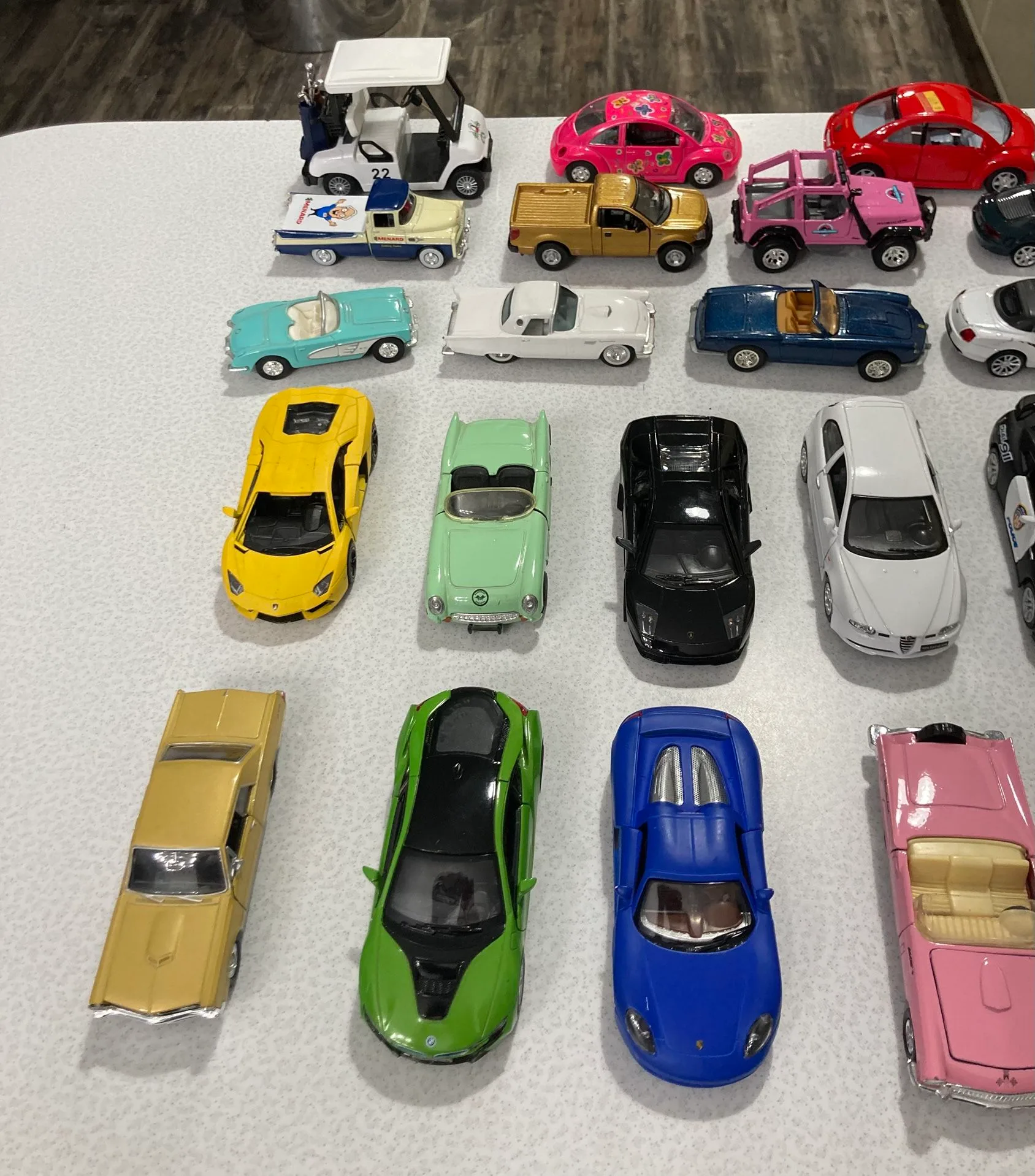 Lot Of 44 Die Cast Toy Cars Trucks Muscle Super Hyper Vintage image indicator(5)