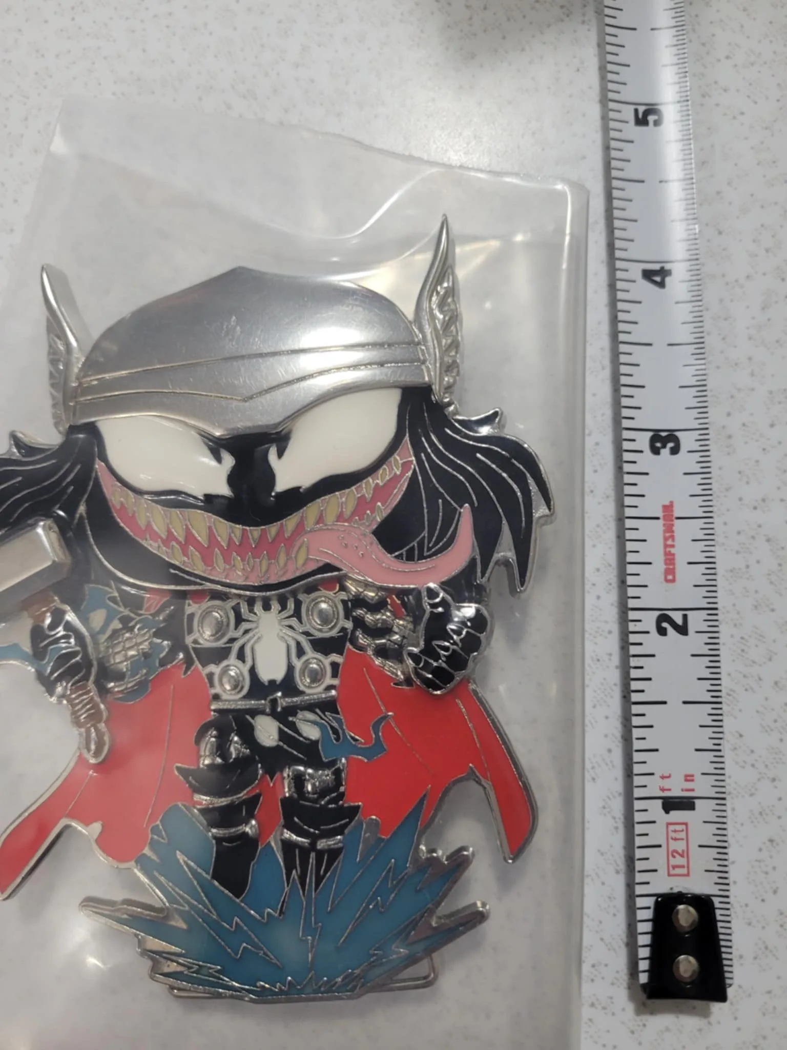 Marvel Comics Venomized THOR Collectable Pin image indicator(3)
