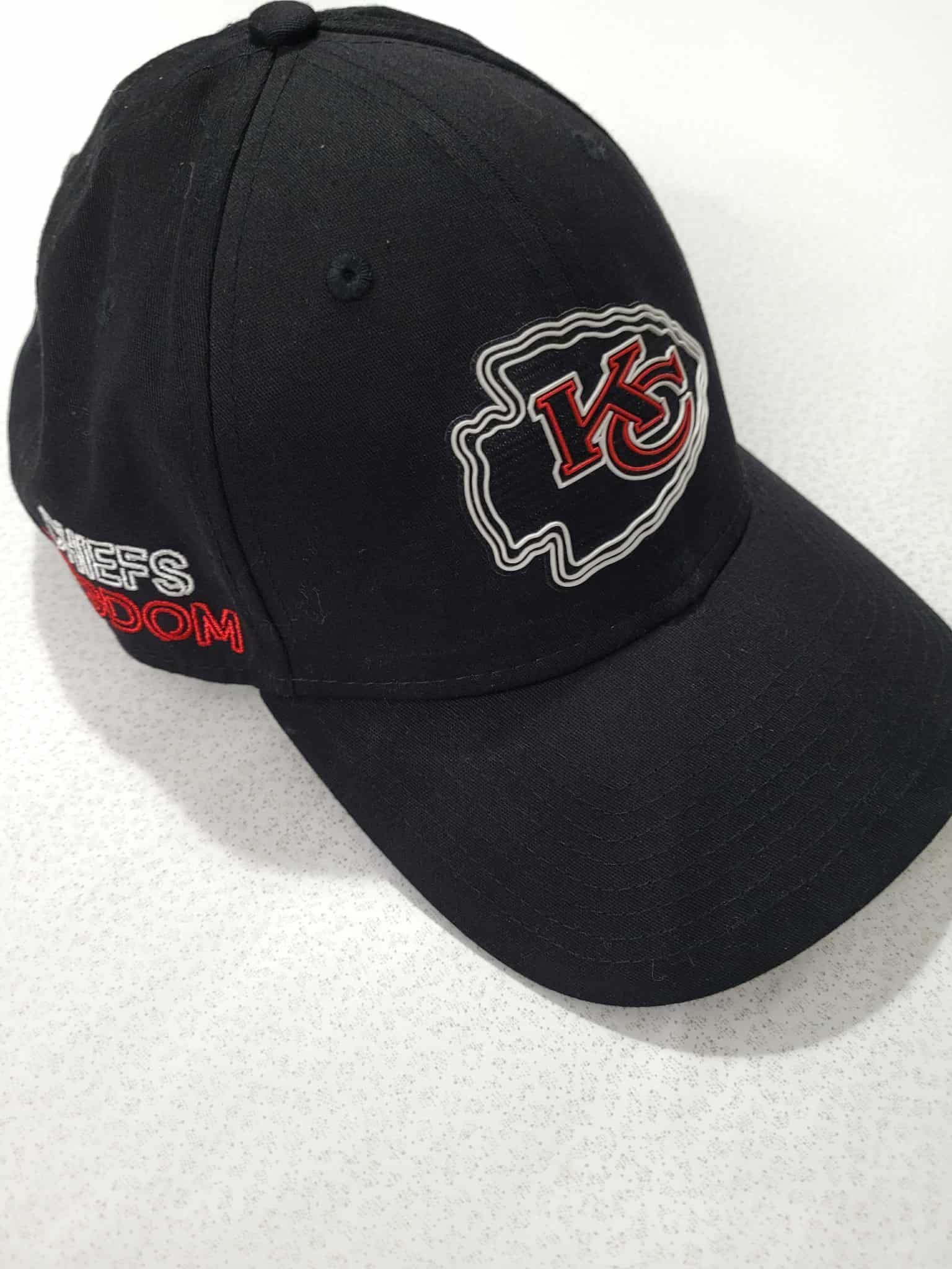 New Era NFL Kansas City Chiefs Black Cap - New!!!