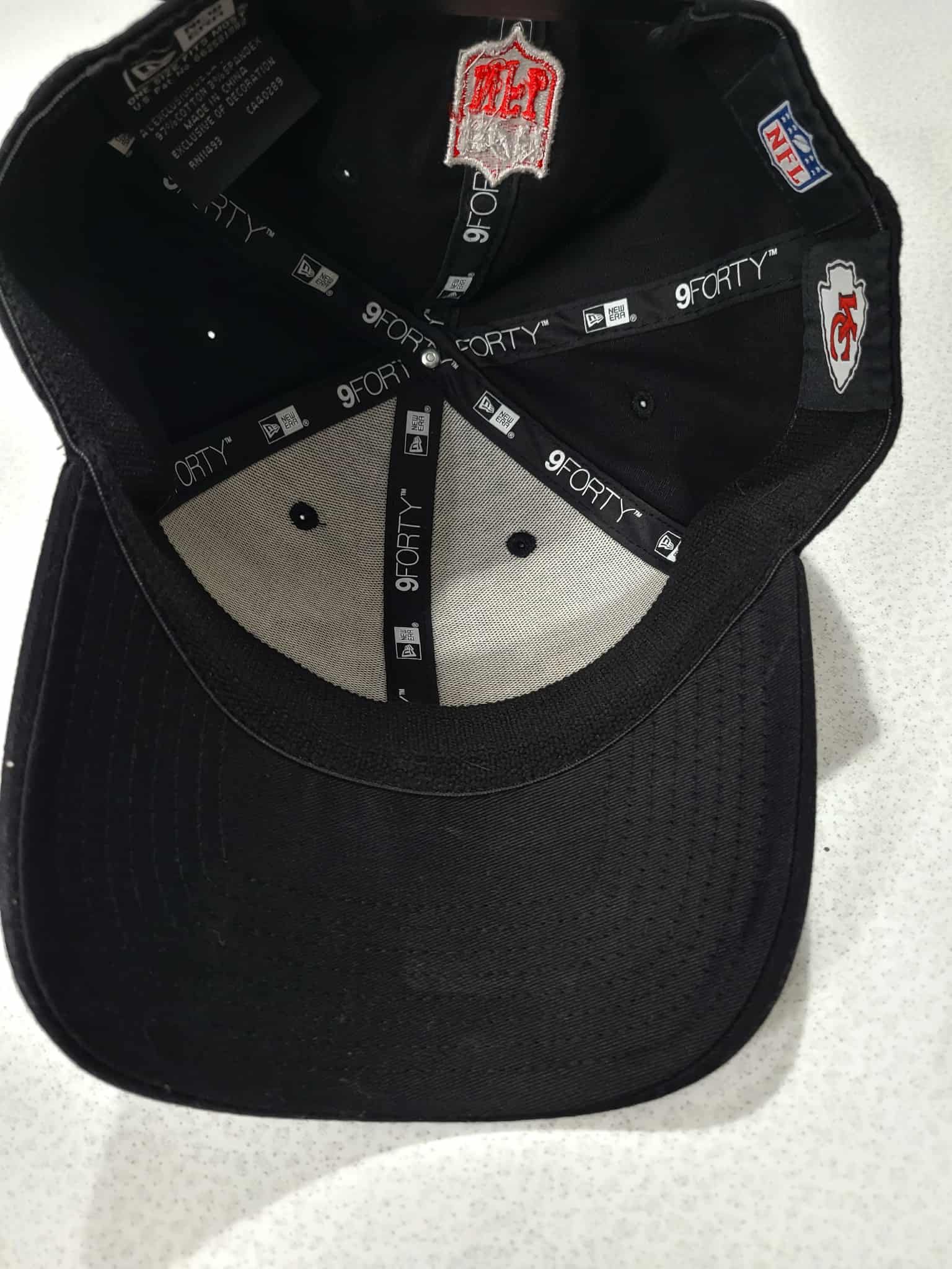New Era NFL Kansas City Chiefs Black Cap - New!!! - photo 5