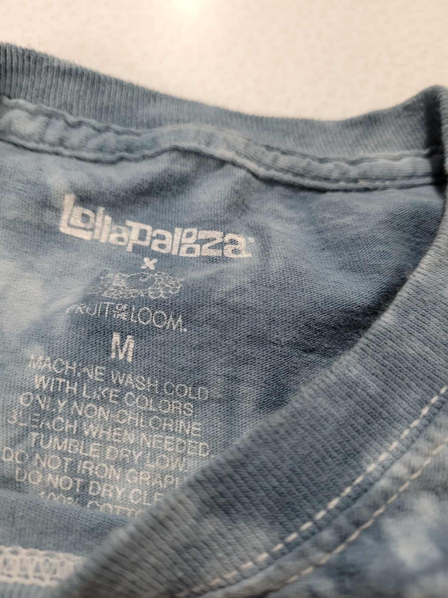 2018 Chicago Lollapalooza Tye Dye Shirt Adult Medium - photo 4